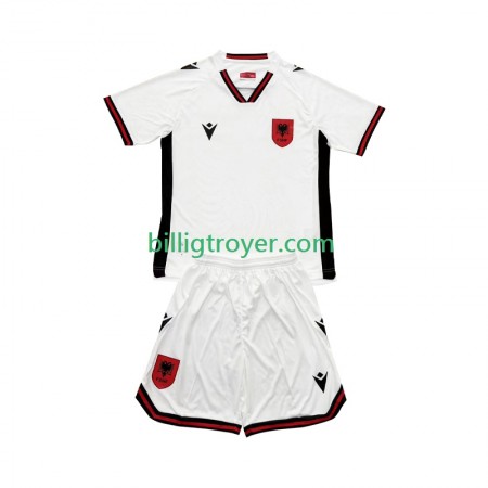 Billige Fotballdrakter Albania Barn Bortedraktsett 2026 Kortermet